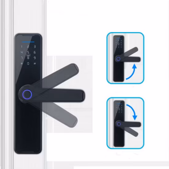 指紋パスワードスマートドアロック Tuya
